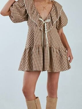 for love and lemons renee mini dress Renee Bell Sleeve Mini Dress by For Love & Lemons